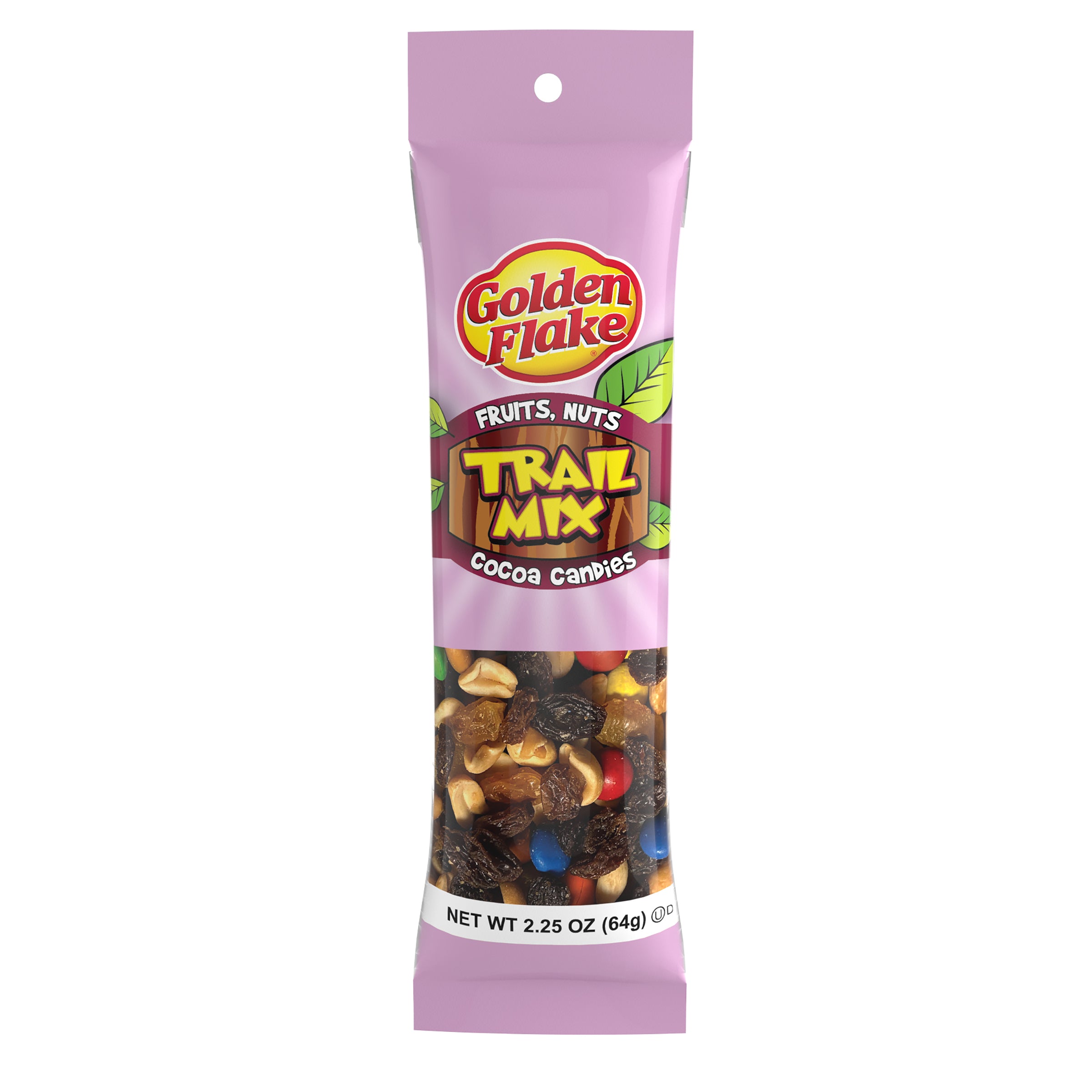 Golden Flake Fruits, Nuts & Cocoa Candies Trail Mix (2.25oz Bags)