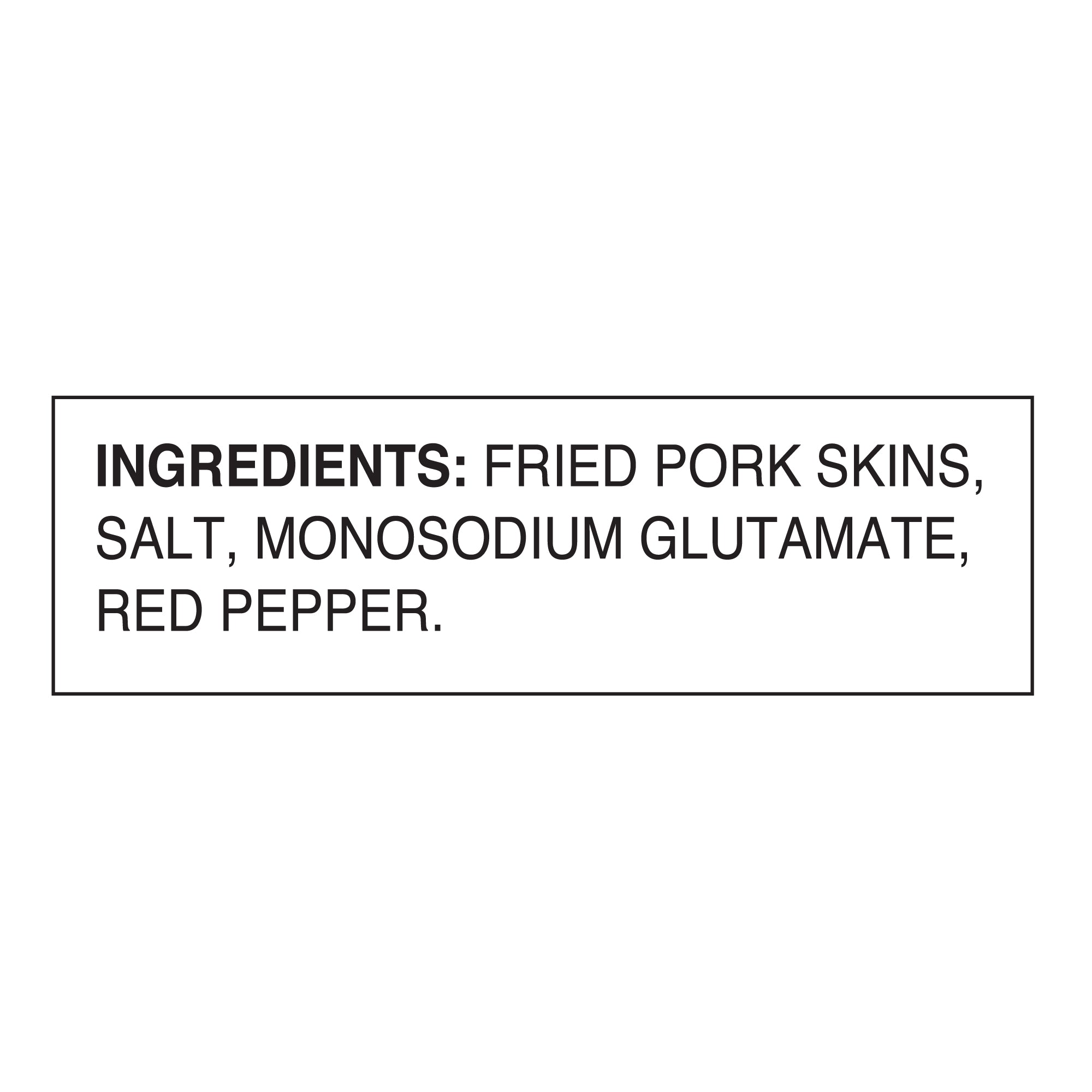 Golden Flake Curly Q's Bite Sized Pork Skins Mild Red Pepper 3 oz. Pork Rinds & Cracklins Golden Flake 